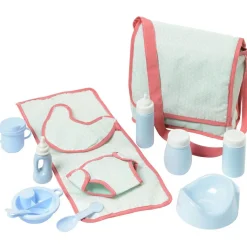 Outlet Sac à langer et 12 accessoires poupon Accessoires Poupée
