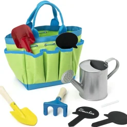 Sale Sac de jardinage et 3 outils Jeu De Jardinage