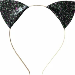 Online Serre tête Chat Noir Accessoires De Déguisement