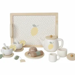 Hot Service à thé citron en bois Dînette Et Aliments Factices