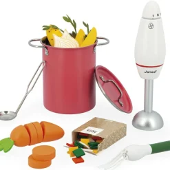 Outlet Set à soupe en bois Dînette Et Aliments Factices