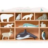 Discount Set animaux en bois Animaux polaires Maison De Poupée Et Univers De Jeu