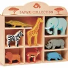 New Set animaux en bois Safari Figurines De Jeu