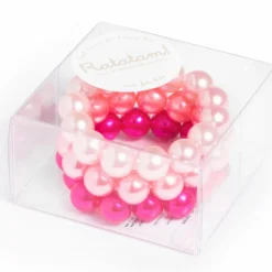 Best Set bracelets perles Rose Enfant Déguisement Enfant