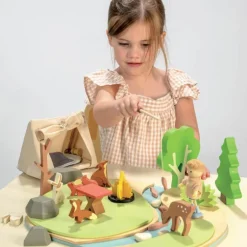 Hot Set Camping Maison De Poupée Et Univers De Jeu