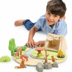 Hot Set Camping Maison De Poupée Et Univers De Jeu