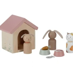 Online Set d'animaux de compagnie pour maison de poupée Figurines De Jeu