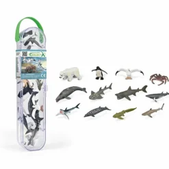 Outlet Set de 12 Animaux Marins (7-11 cm) Figurines De Jeu