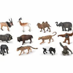 Best Set de 12 Animaux Sauvages (7-11 cm) Figurines De Jeu
