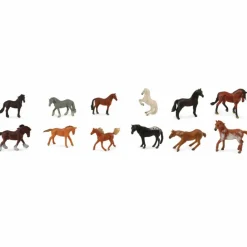 Set de 12 Chevaux Figurines De Jeu