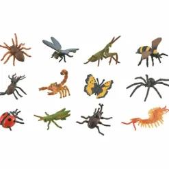 Hot Set de 12 Insectes et araignées (7-11 cm) Figurines De Jeu