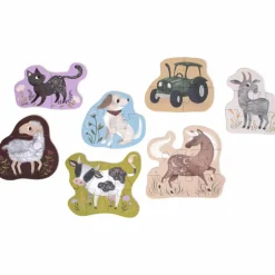 Set de 7 puzzles Animaux de la ferme Puzzle