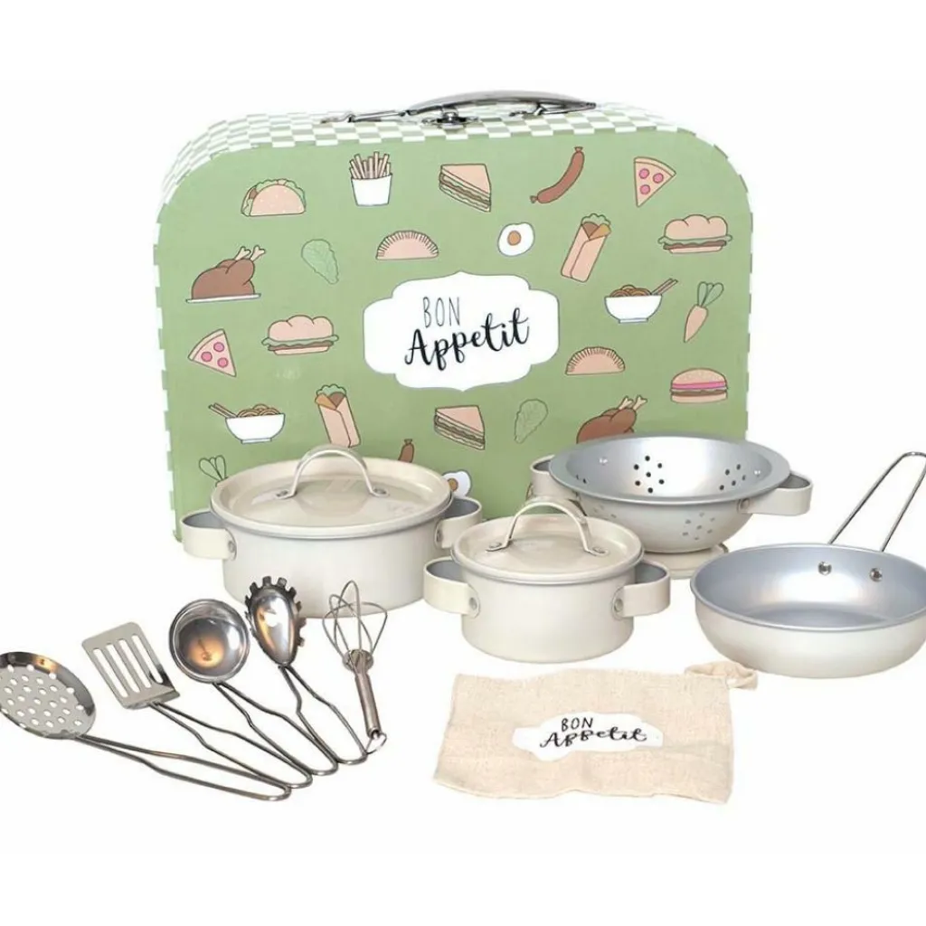 New Set de cuisine Dînette Et Aliments Factices