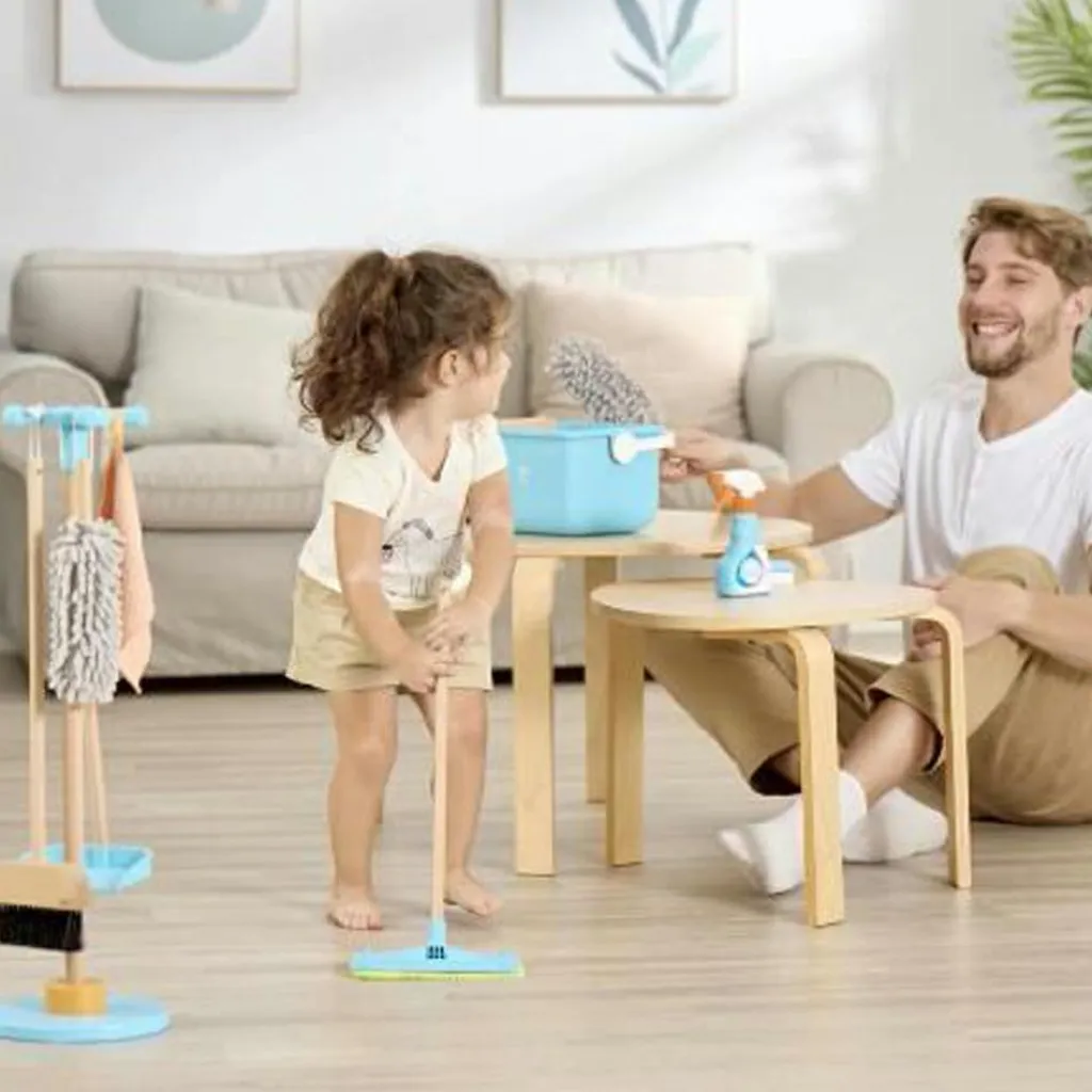 Outlet Set de nettoyage avec support Accessoires De Ménage