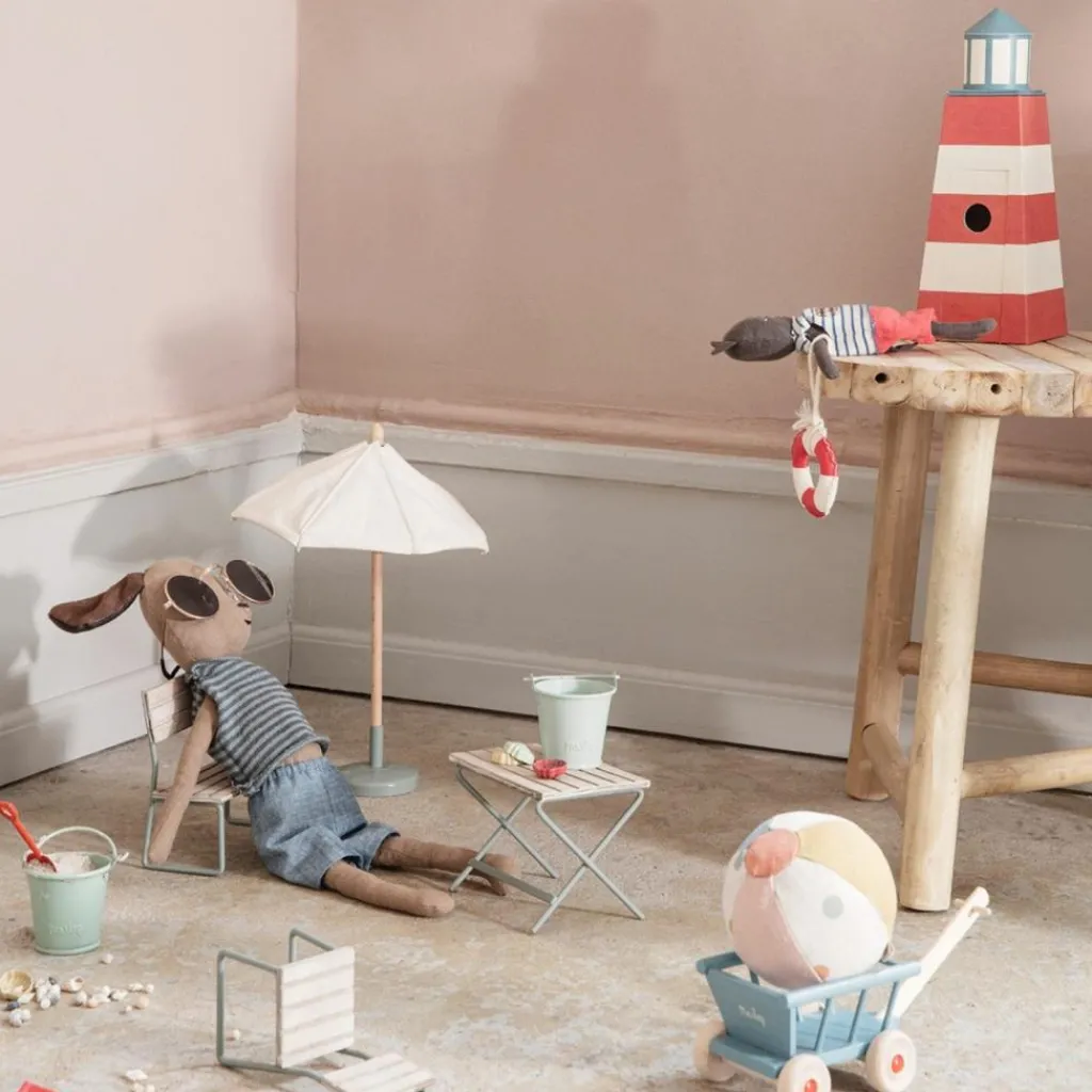 Best Set de plage seau pelle et coquillages pour figurine souris Accessoires Pour Univers De Jeu