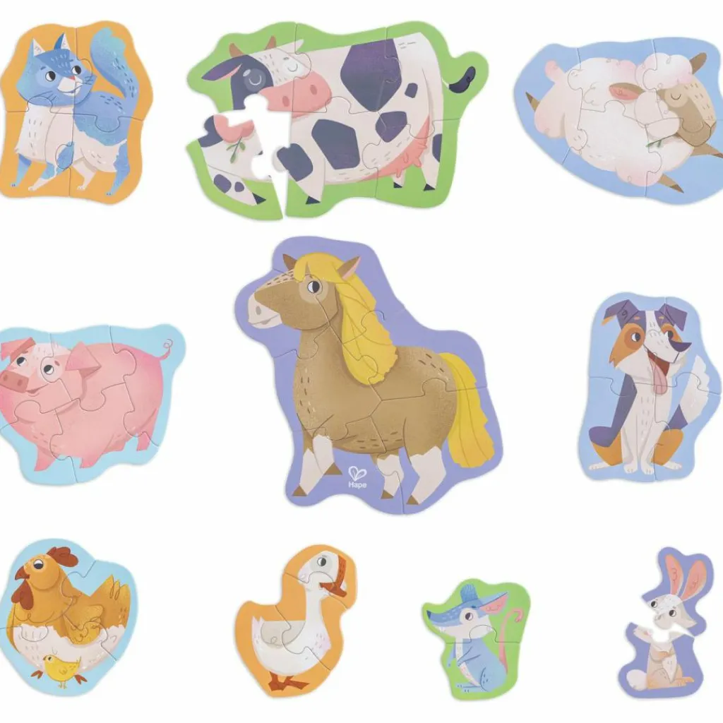 Clearance Set de puzzles Les animaux de la ferme Puzzle