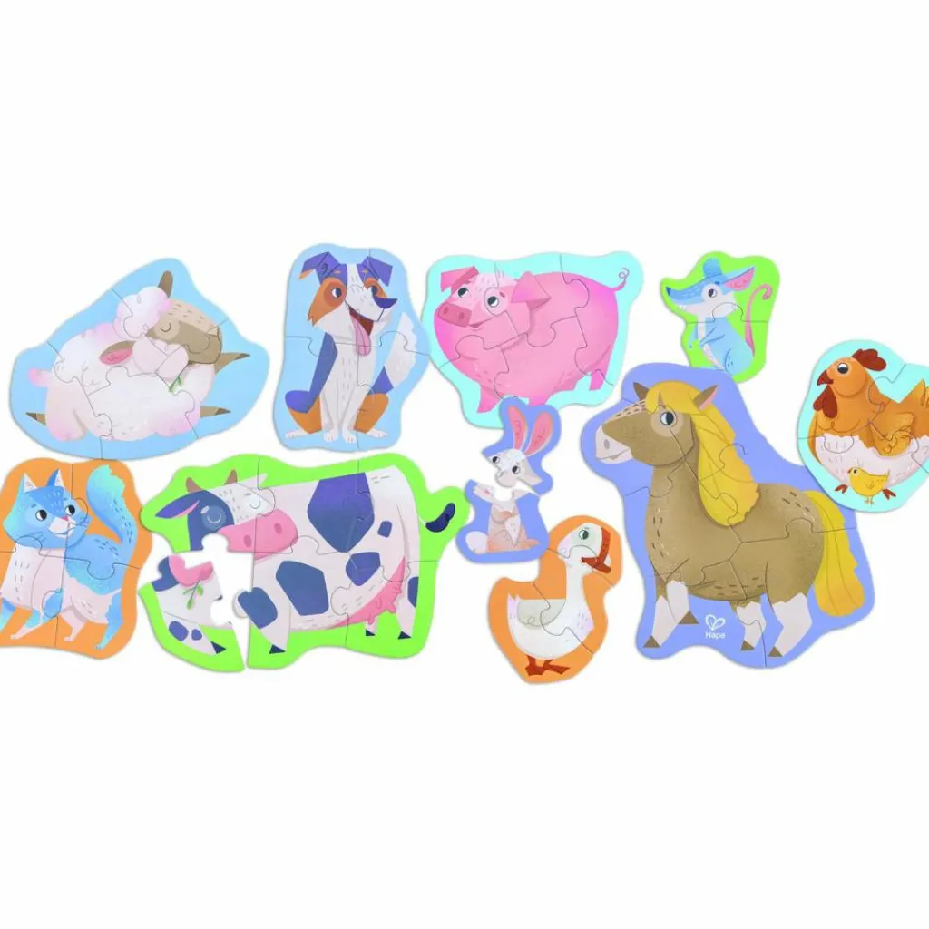 Clearance Set de puzzles Les animaux de la ferme Puzzle