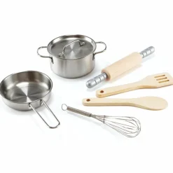 New Set d'ustensiles du chef (6 pièces) Dînette Et Aliments Factices