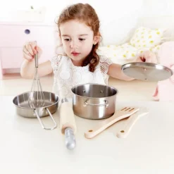 New Set d'ustensiles du chef (6 pièces) Dînette Et Aliments Factices