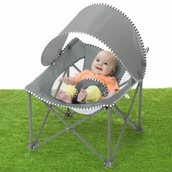 Clearance Siège de voyage Pop'n Chill Grey Transat