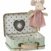Best Souris Ange dans sa valisette Petite sœur Figurines De Jeu