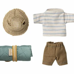 Sale Souris de randonnée Grand frère à rayures bleues Figurines De Jeu