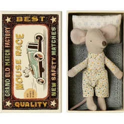 Souris Petit Frère dans sa boîte assortie Figurines De Jeu