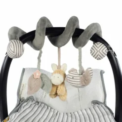 New Spirale d'activité âne Botton Rayures Jouet D'Activités À Suspendre