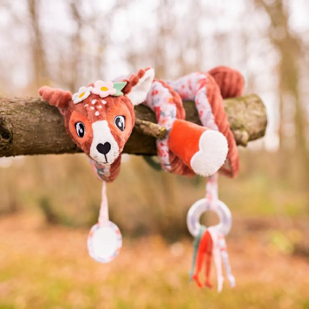 Discount Spirale d'activités Mélimélos la biche Jouet D'Activités À Suspendre