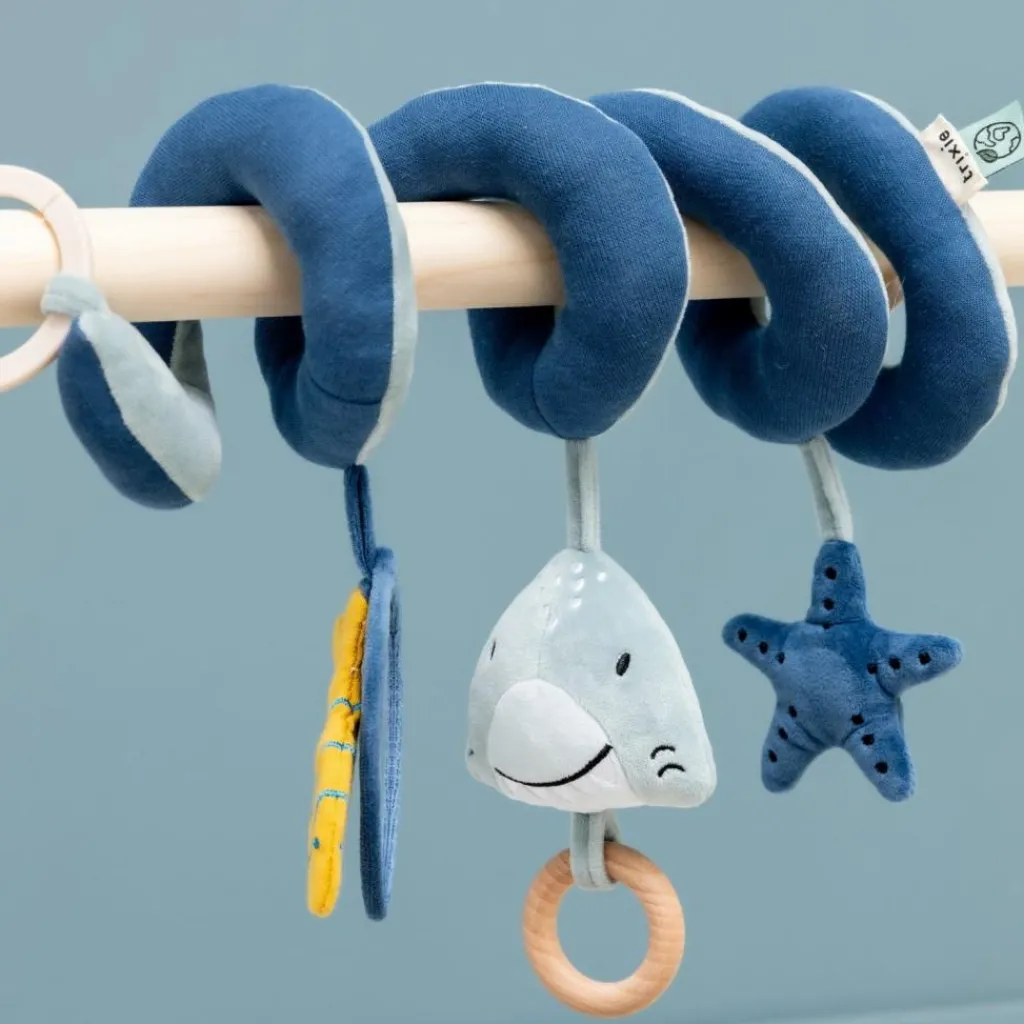 New Spirale d’activités Mr. Shark Jouet D'Activités À Suspendre