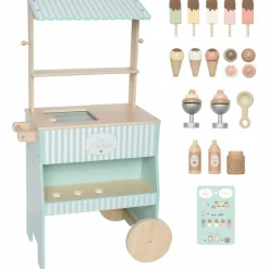 Best Stand de crèmes glacées en bois Marchand