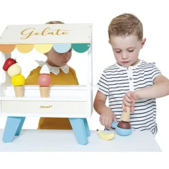 Online Stand de glaces en bois Marchand