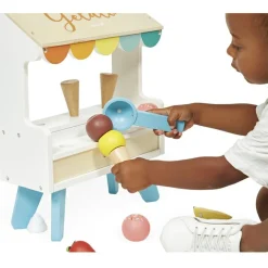 Online Stand de glaces en bois Marchand