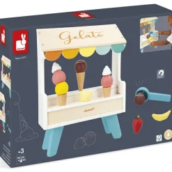 Online Stand de glaces en bois Marchand