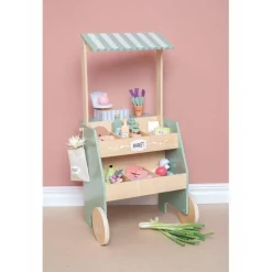 Hot Stand de marché en bois Marchand