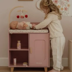 Discount Table à langer pour poupée en bois Accessoires Poupée