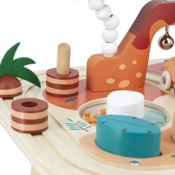 New Table d'activités en bois Dino Centre D'Activités