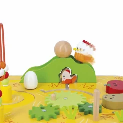 Table d'activités en bois Ferme Centre D'Activités