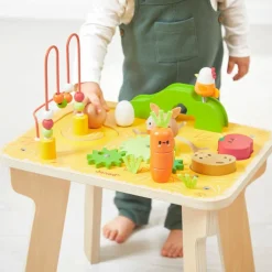 Table d'activités en bois Ferme Centre D'Activités