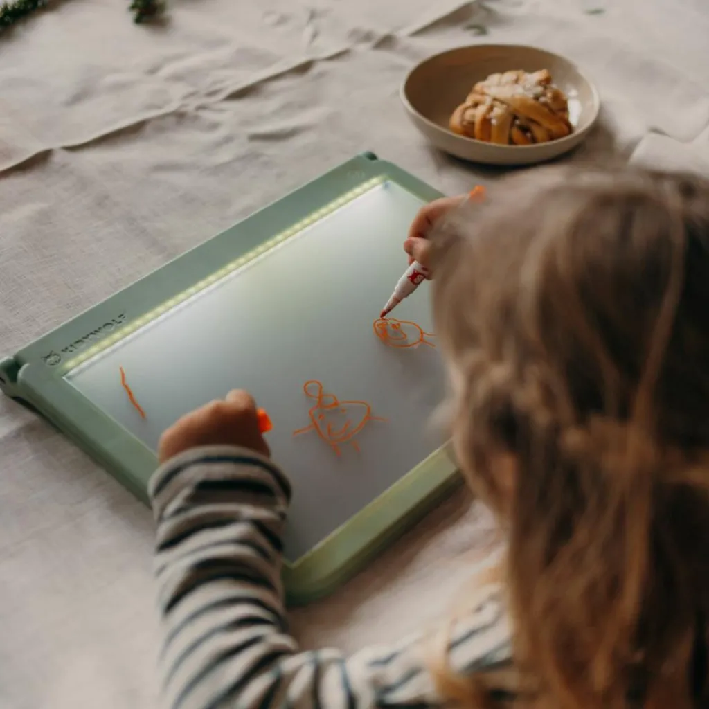 Clearance Table lumineuse A4 KIDYDRAW PRO nomade 2en1 Dessin Et Peinture