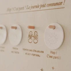 Hot Tableau à suspendre mes petites routines Apprentissage Du Temps Et Quotidien