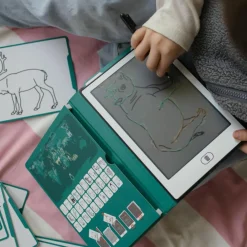 Best Tablette à dessin KIDYDRAW-MINI Animaux autour du monde vert Dessin Et Peinture