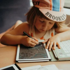 Hot Tablette à dessin KIDYDRAW-MINI Il était une fois violet Dessin Et Peinture