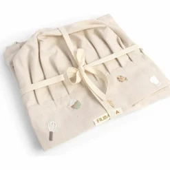 Discount Tablier brodé et toque en coton Wonderful Winter Lièvre Enfant Tablier Enfant