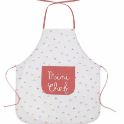 Discount Tablier enfant en coton enduit Arc-en-ciel (3-6 ans) Enfant Tablier Enfant