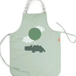 Best Tablier enfant imperméable Happy clouds Vert Enfant Tablier Enfant