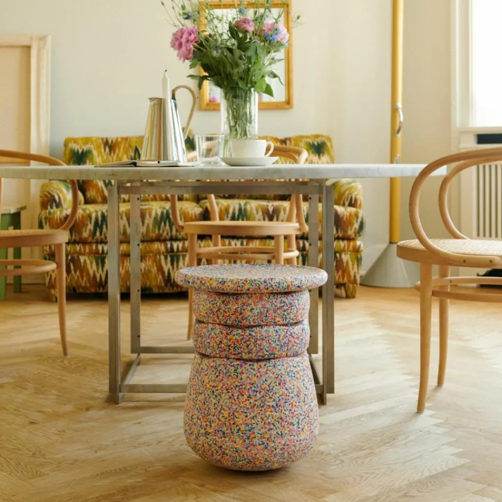 New Tabouret modulaire Dynamic all super confetti Parcours De Motricité