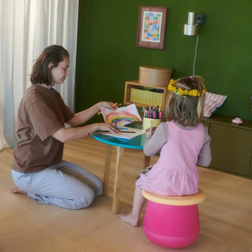 Clearance Tabouret modulaire Dynamic small flowers Parcours De Motricité