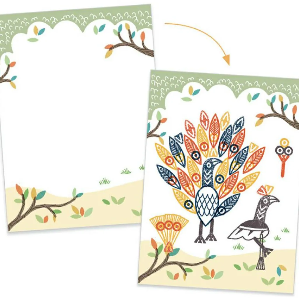 Outlet Tampons Surprising animals Dessin Et Peinture