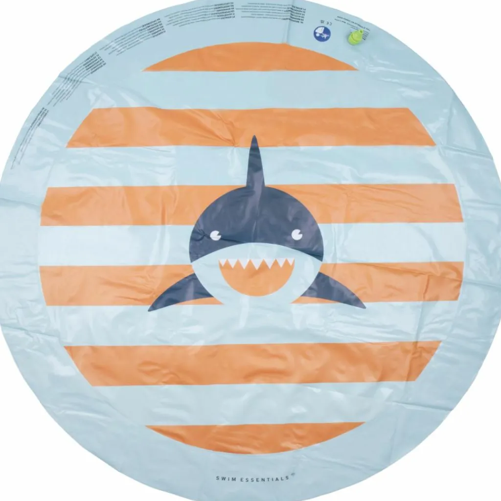 New Tapis de glisse arroseur Requin Enfant Piscine Enfant